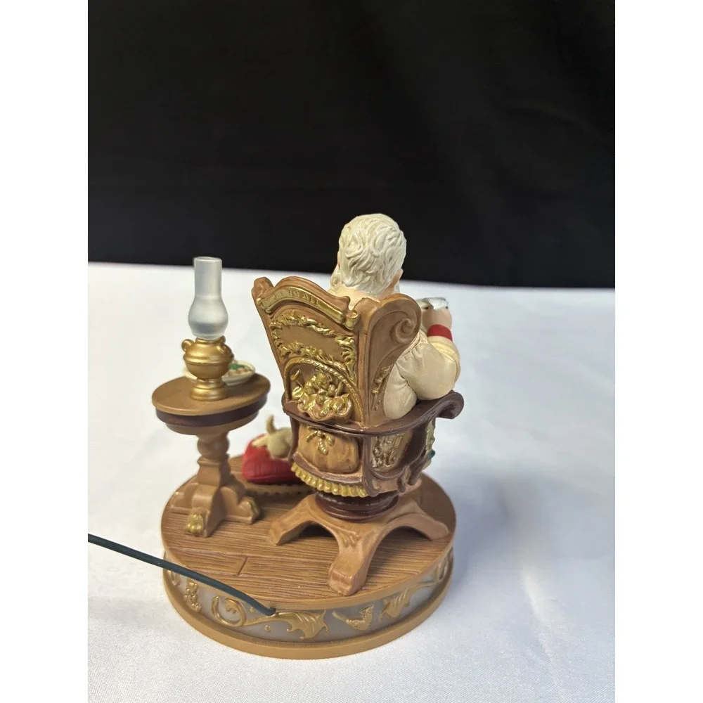 Hallmark Keepsake Magic Cord Checking It Twice Ornament 2011 Santa QX8929